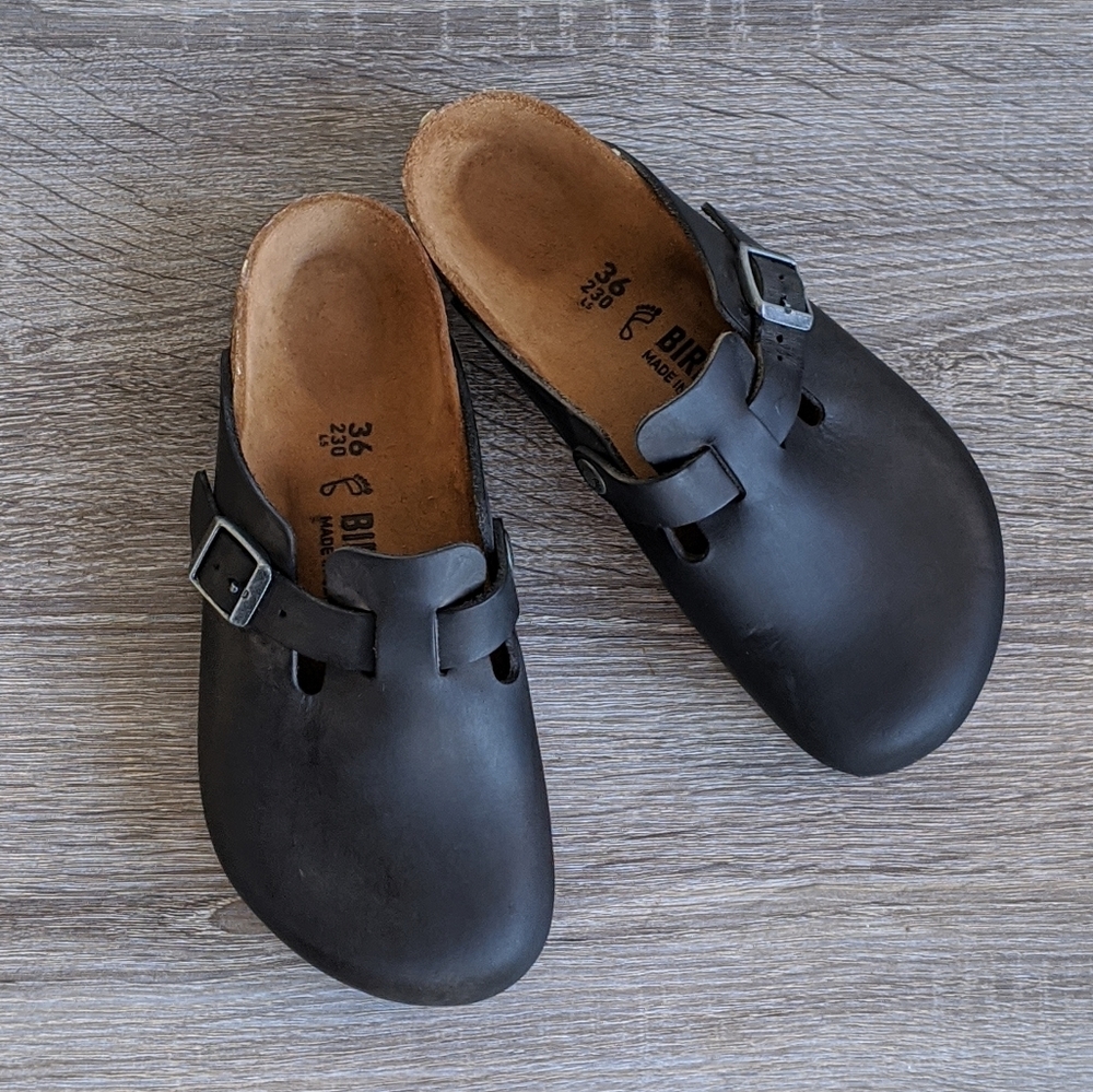 Birkenstock Boston Leather NWOT**